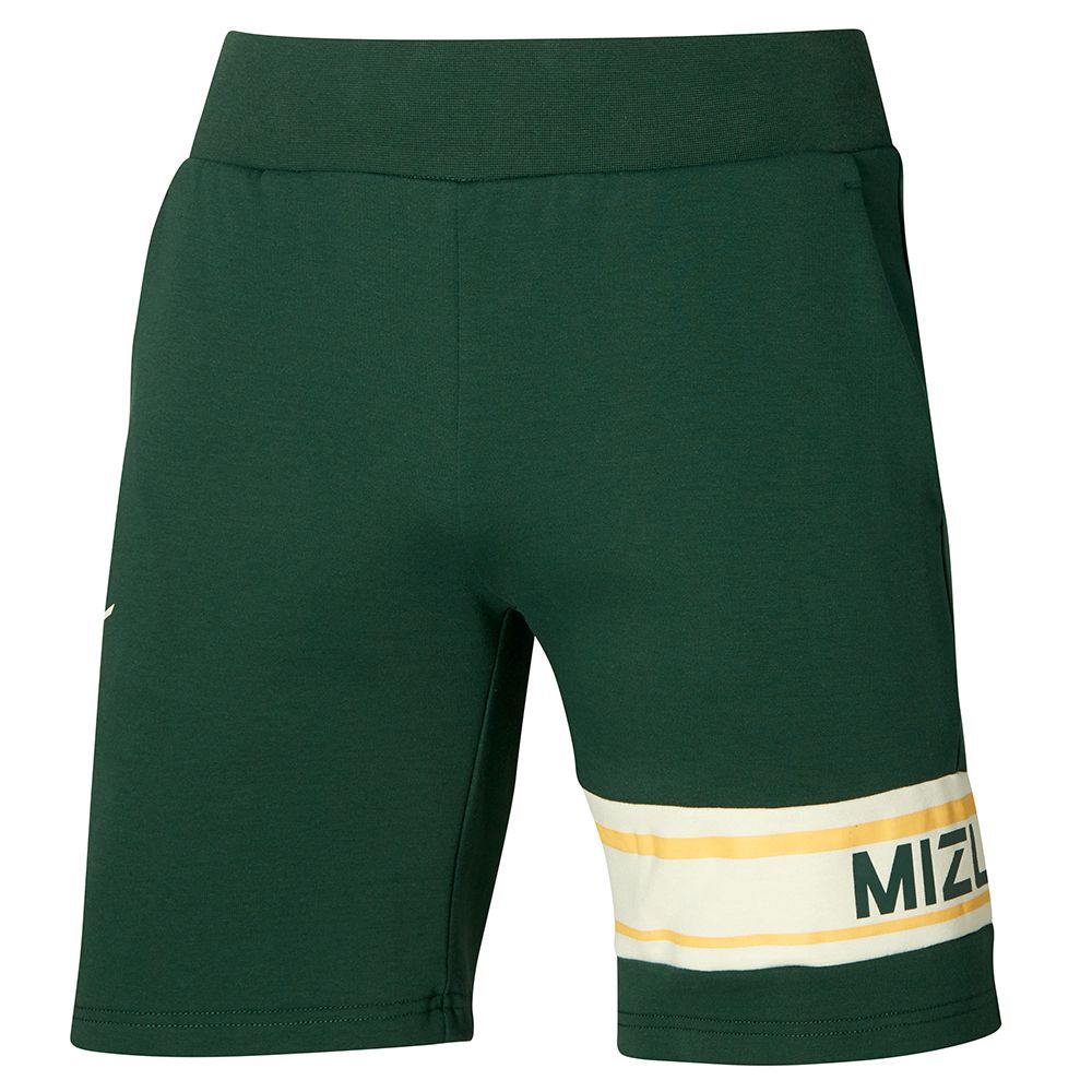Mizuno Athletics Graphic Half Bukse Herre Blå | BMNAOD532