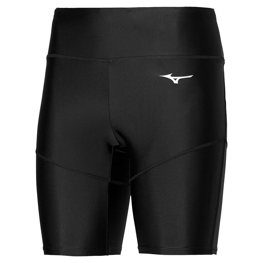 Mizuno Core Mid Leggings Dame Svarte | LONJVT683