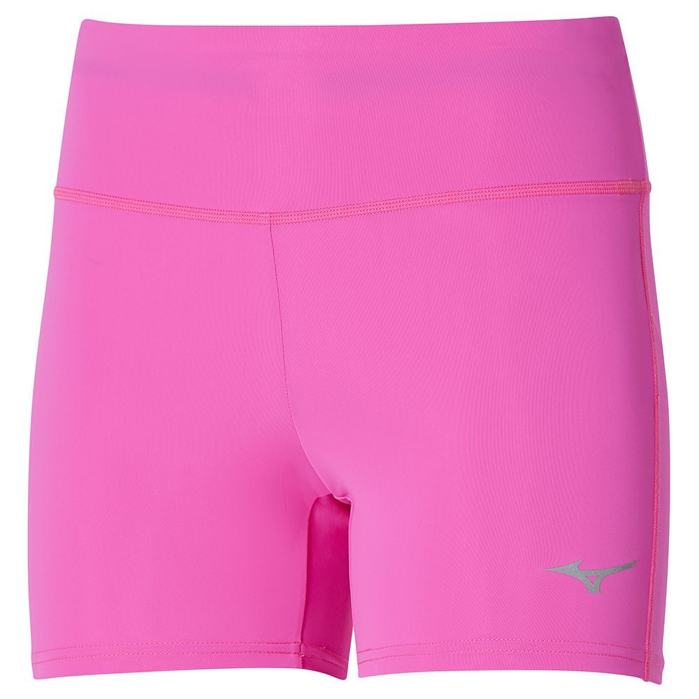 Mizuno Impulse Core Short Leggings Dame Rosa | ISJMZQ210