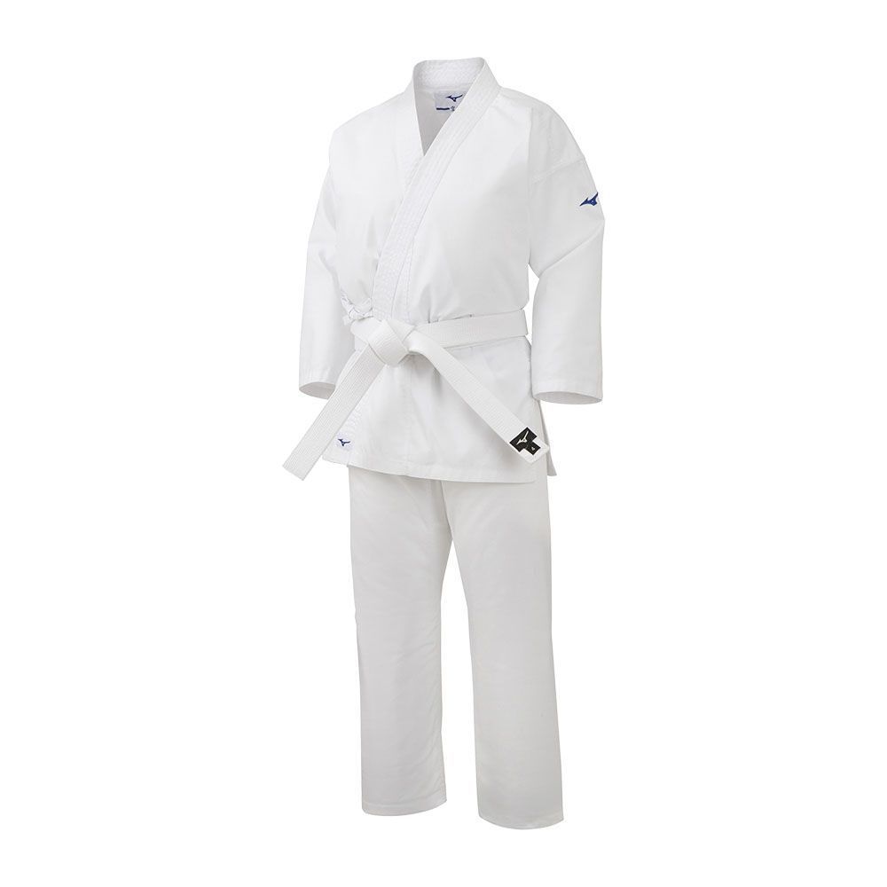 Mizuno Kiai Karategi With Belt Sportsklær Dame Hvite | ZPQUSD397