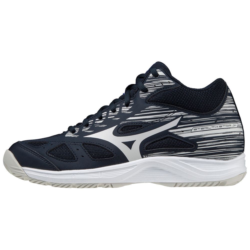 Mizuno Stealth Star Mid Jr Håndballsko Dame | ZCRLUF869