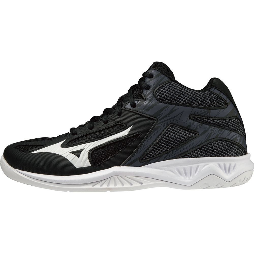 Mizuno Thunder Blade 3 Mid Håndballsko Herre Hvite | RZWQTA801