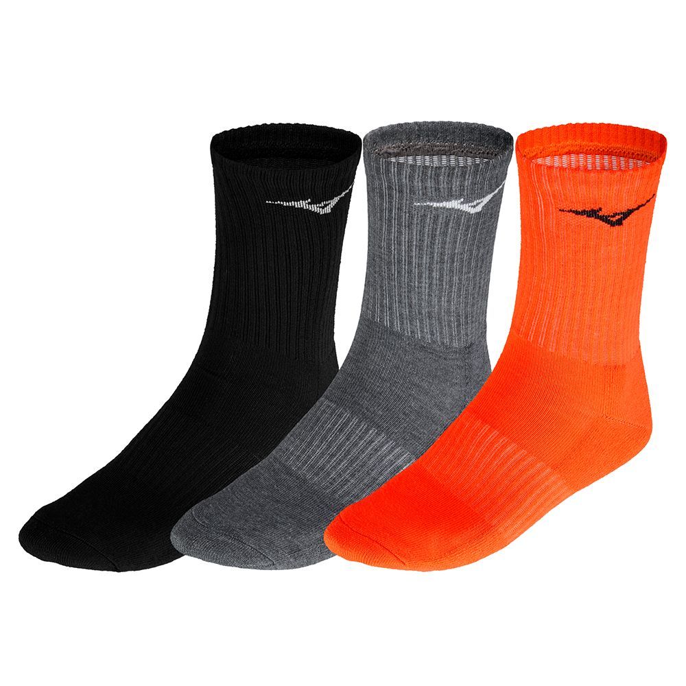 Mizuno Training 3p Socks Sneakers Dame Svarte | MUXRBG018