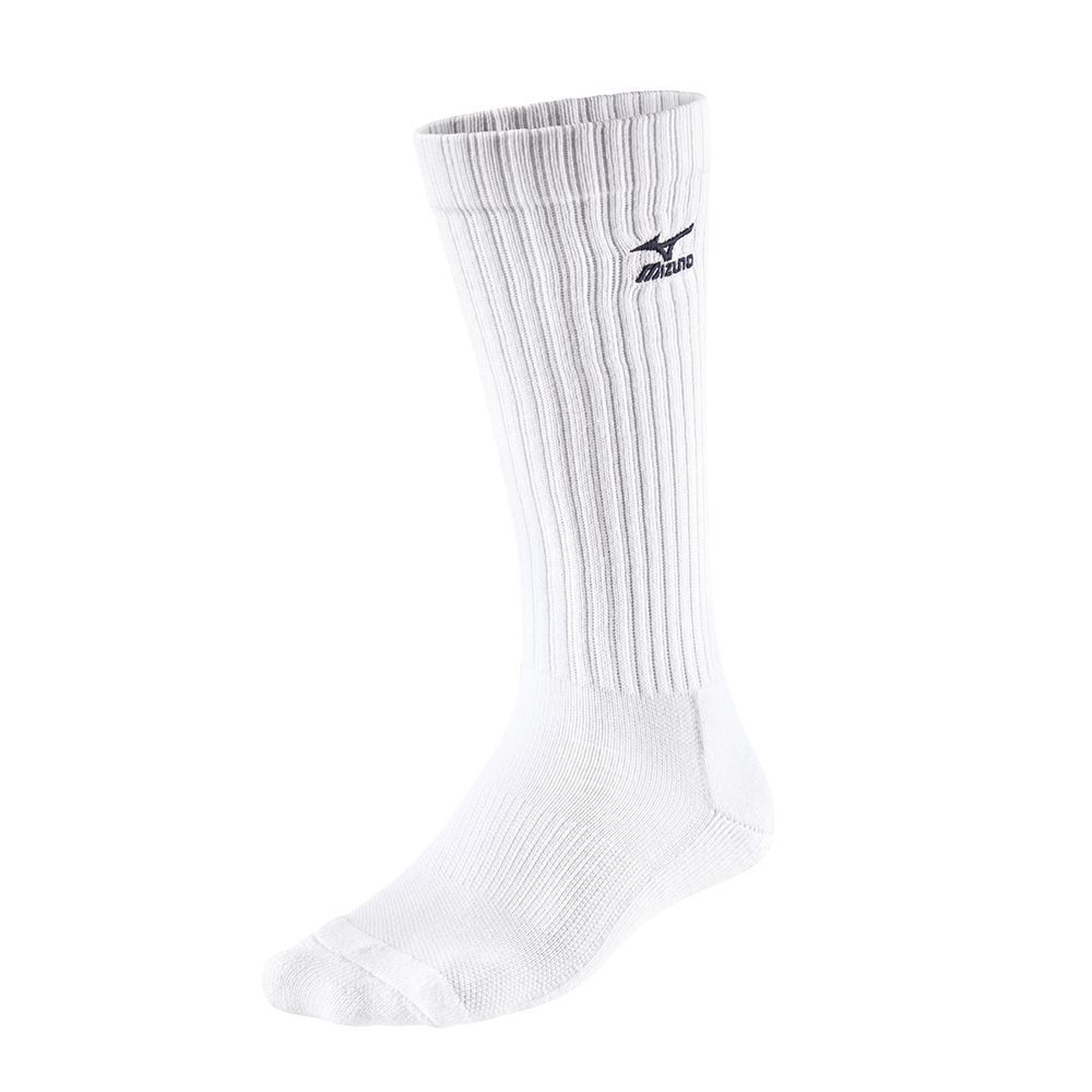 Mizuno Vb Long Sokker Herre Hvite Marineblå | YDCAKU706