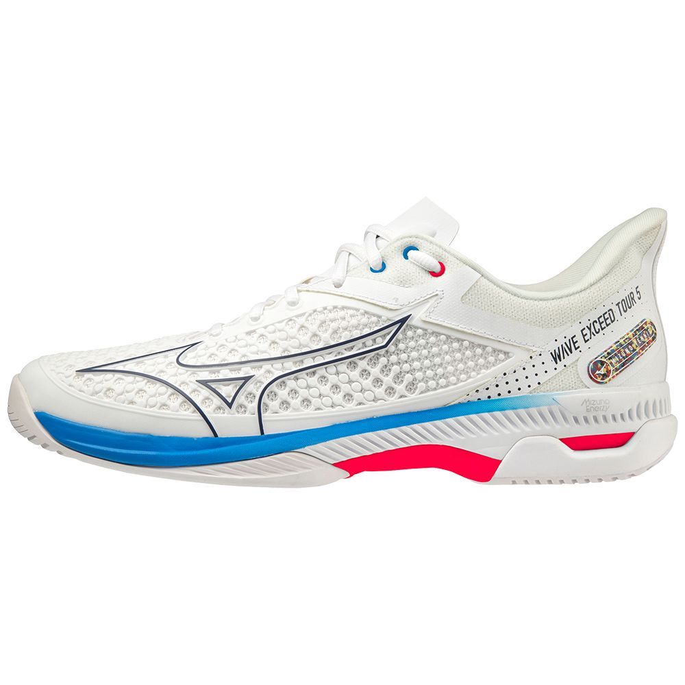 Mizuno Wave Exceed Tour 5 Cc Tennissko Herre Hvite | CSZBTF137