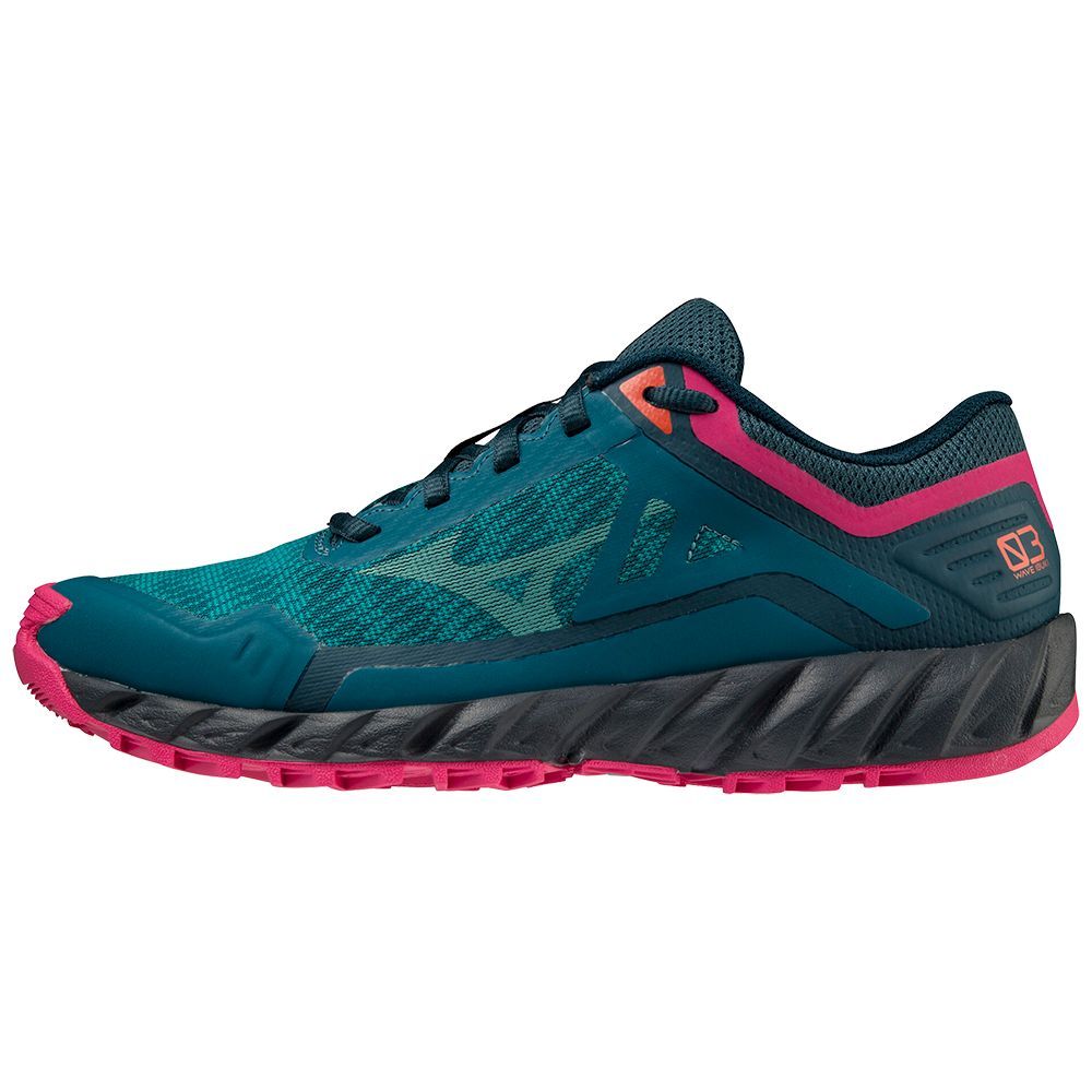 Mizuno Wave Ibuki 3 Trail Løpesko Dame Blå | FEGWRK486