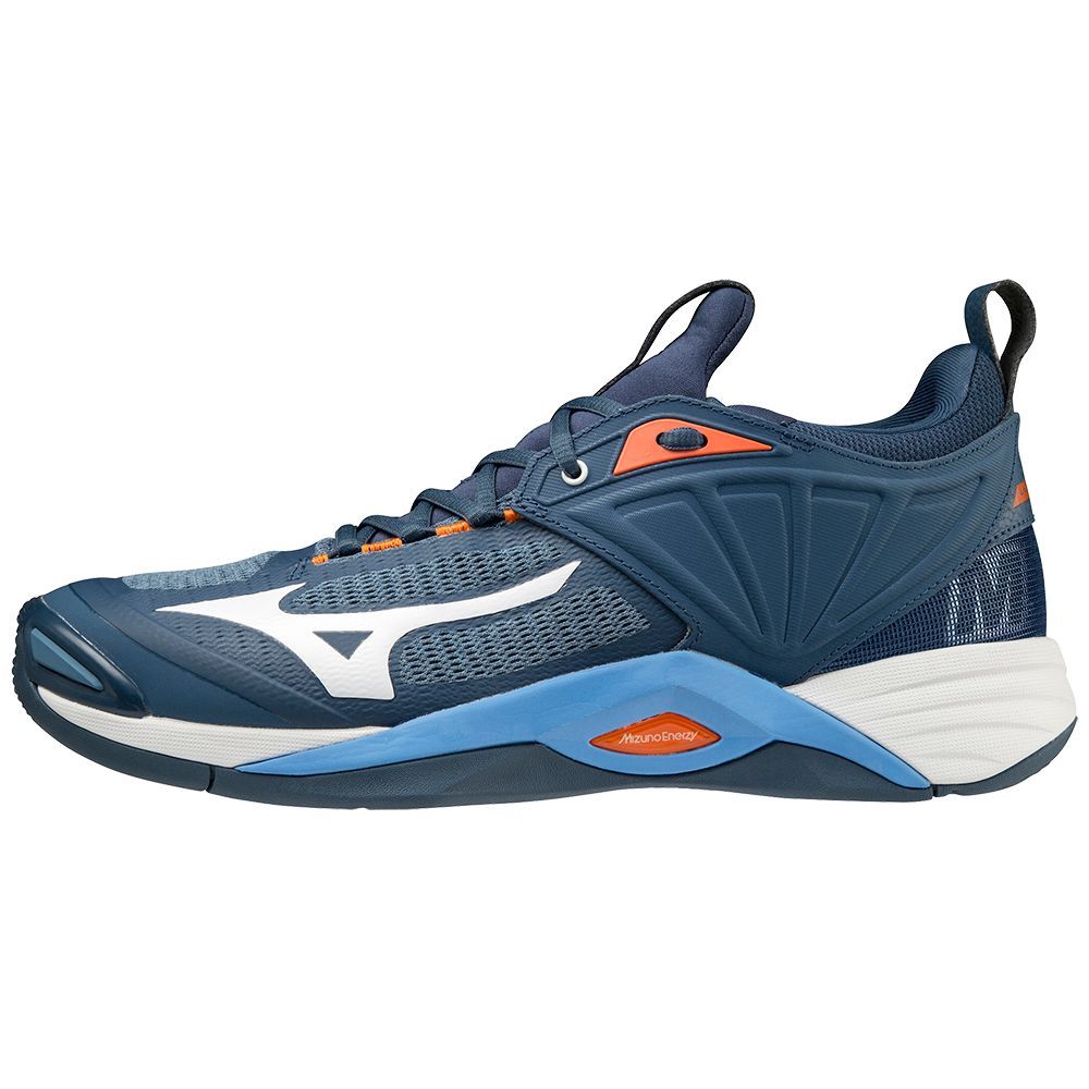 Mizuno Wave Momentum 2 Volleyballsko Dame Blå | ZWTHPA503