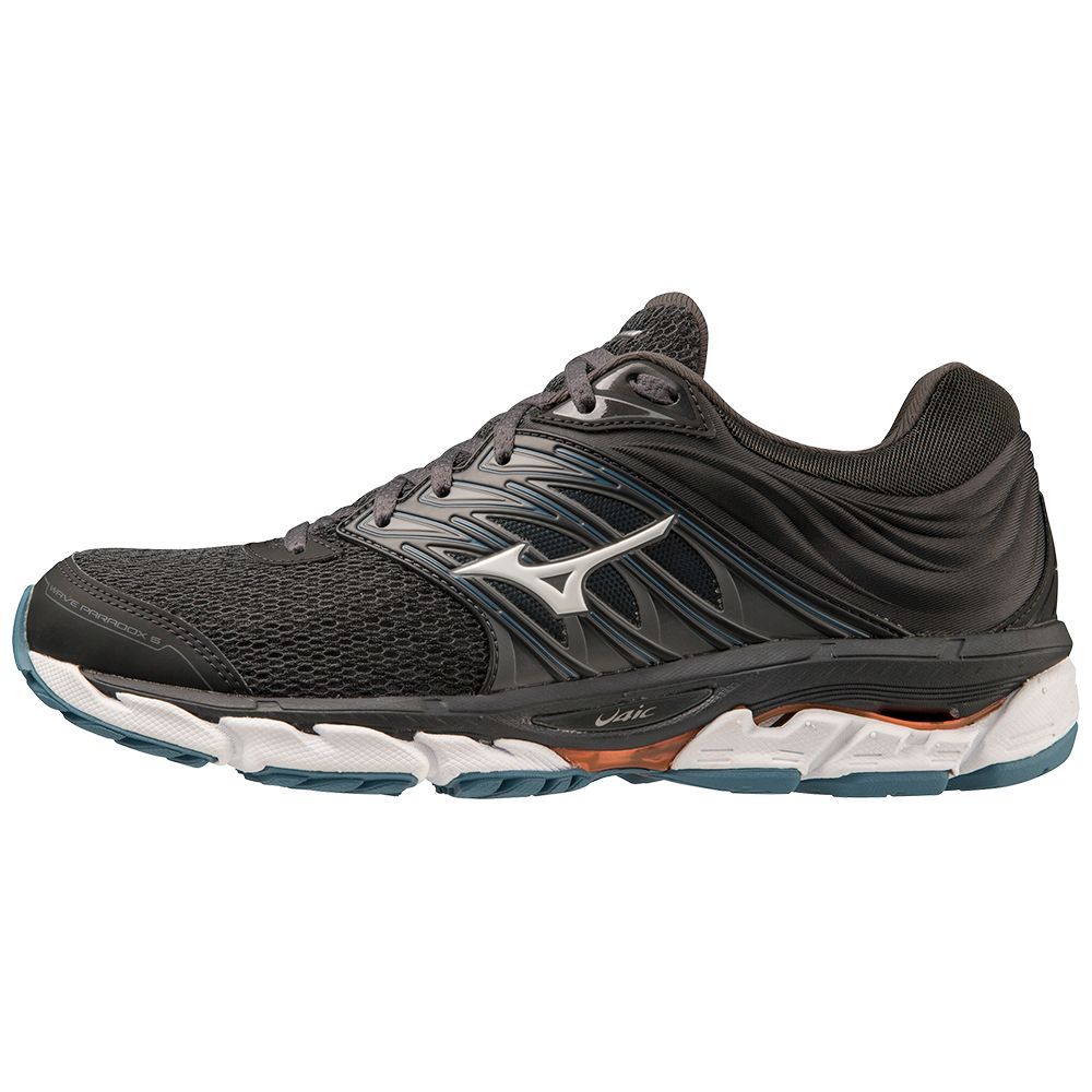 Mizuno Wave Paradox 5 Løpesko Herre Svarte Lyse Oransje | WQYAGF841