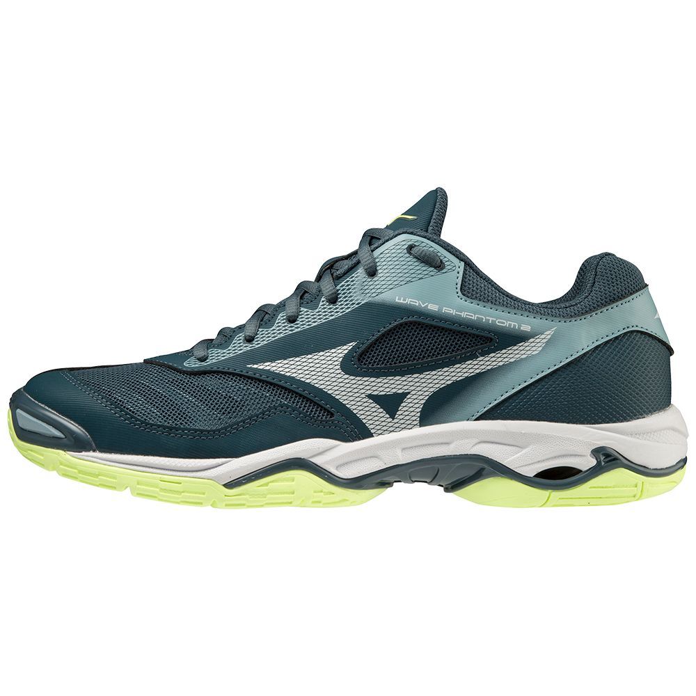 Mizuno Wave Phantom 2 Håndballsko Herre Blå | CKSEYD384
